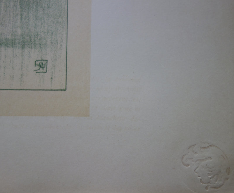 Armand RASSENFOSSE : La danse, Lithographie originale signée