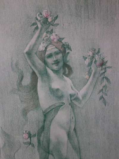 Armand RASSENFOSSE : La danse, Lithographie originale signée