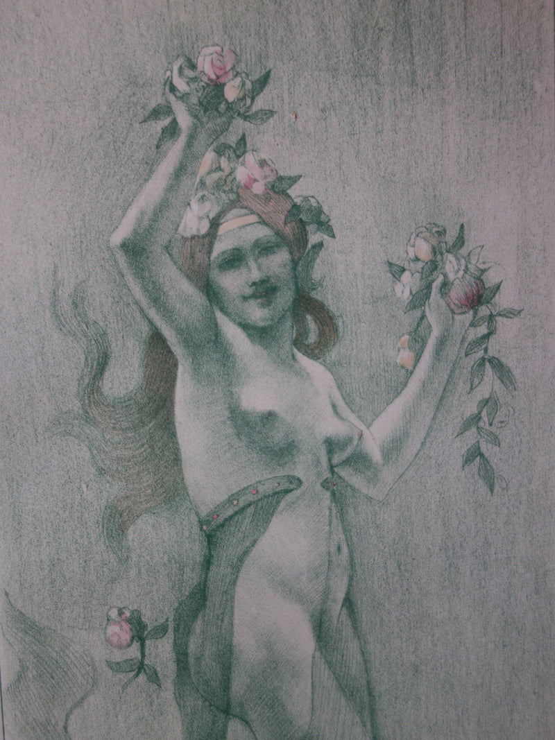 Armand RASSENFOSSE : La danse, Lithographie originale signée