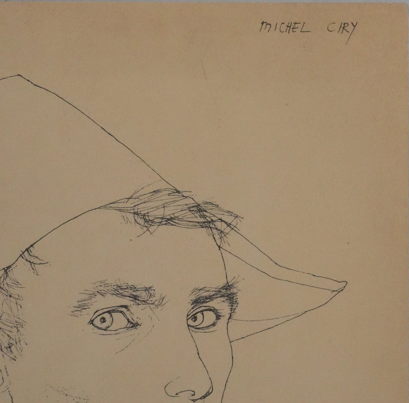 Michel CIRY : Arlequins, Héliogravure signée