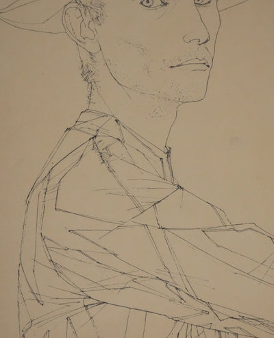 Michel CIRY : Arlequins, Héliogravure signée