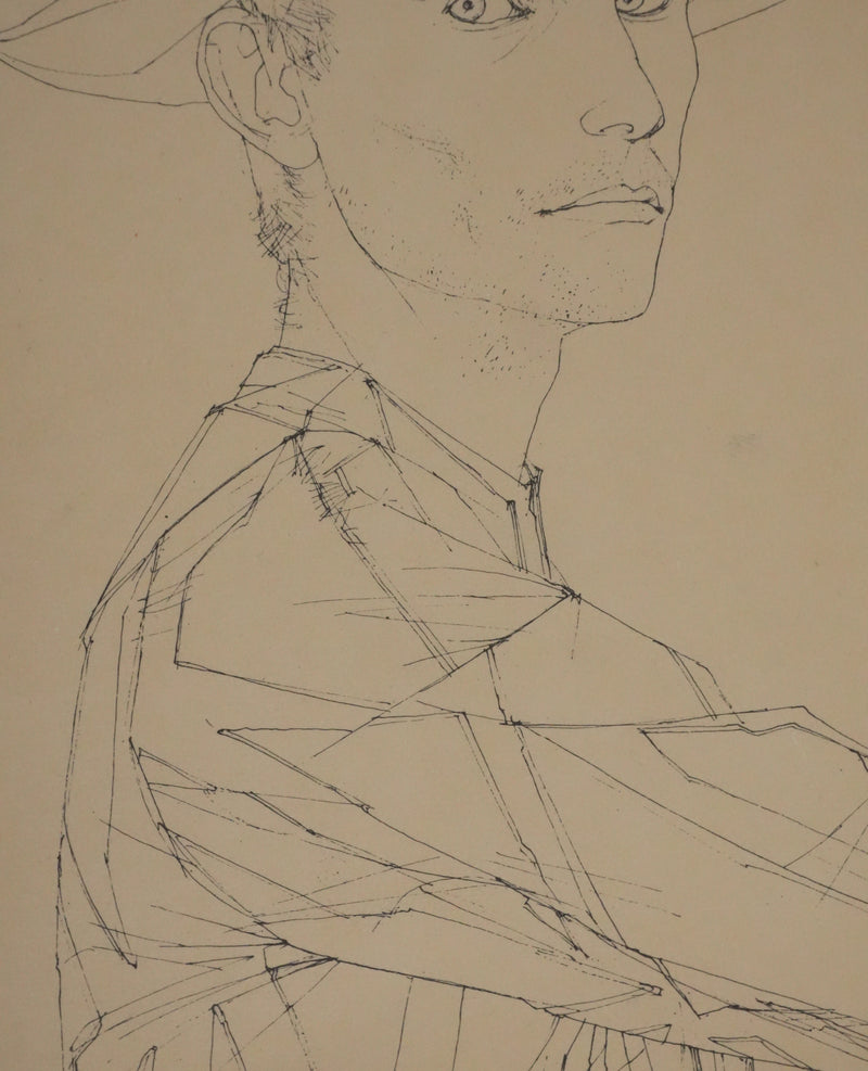 Michel CIRY : Arlequins, Héliogravure signée