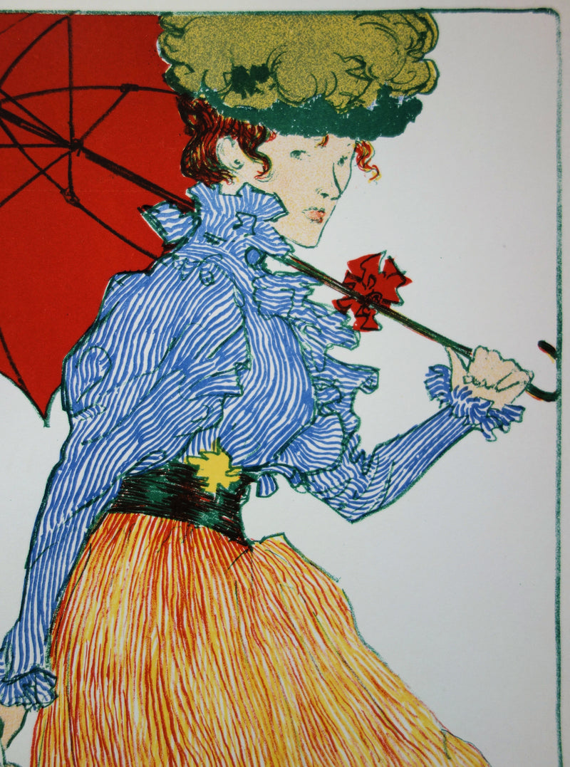 Henri EVENEPOEL : Au Square, Lithographie originale (photo de détail 5) - Crédit photo : Galerie Art.Paris
