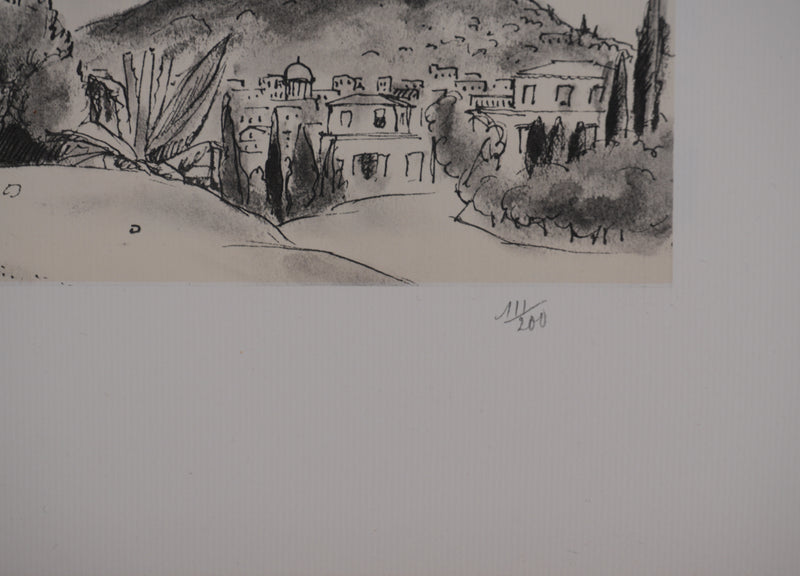Jean MOREAU : Grèce, Paysage d&
