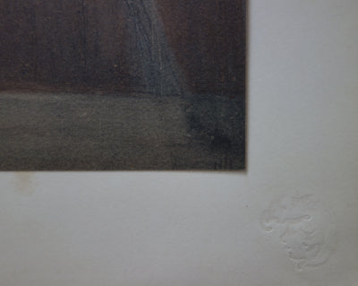 Henri BOUTET : Opéra de Paris, Ballerine dans les coulisses, Lithographie originale (photo de détail 6) - Crédit photo : Galerie Art.Paris