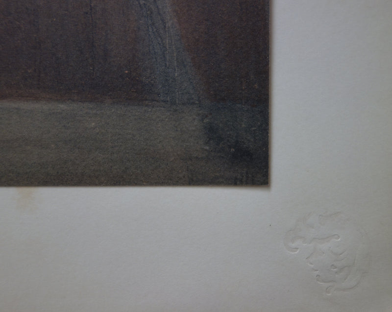 Henri BOUTET : Opéra de Paris, Ballerine dans les coulisses, Lithographie originale (photo de détail 6) - Crédit photo : Galerie Art.Paris