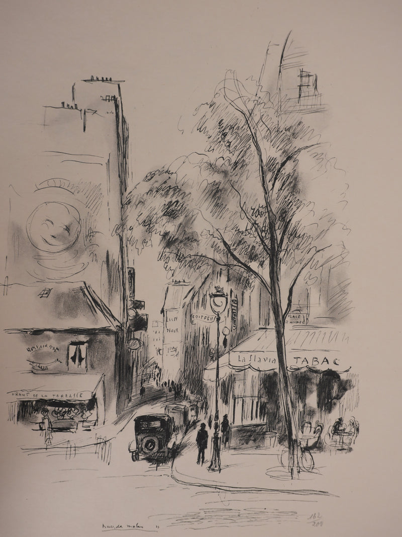 Berthold MAHN : Quartier Latin, Au détour d&