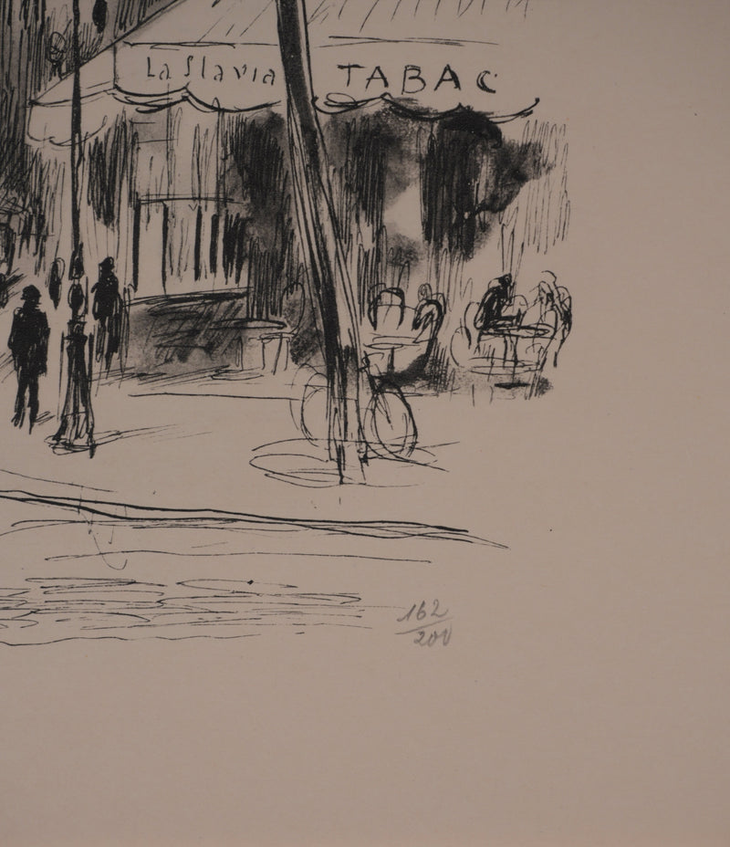 Berthold MAHN : Quartier Latin, Au détour d&