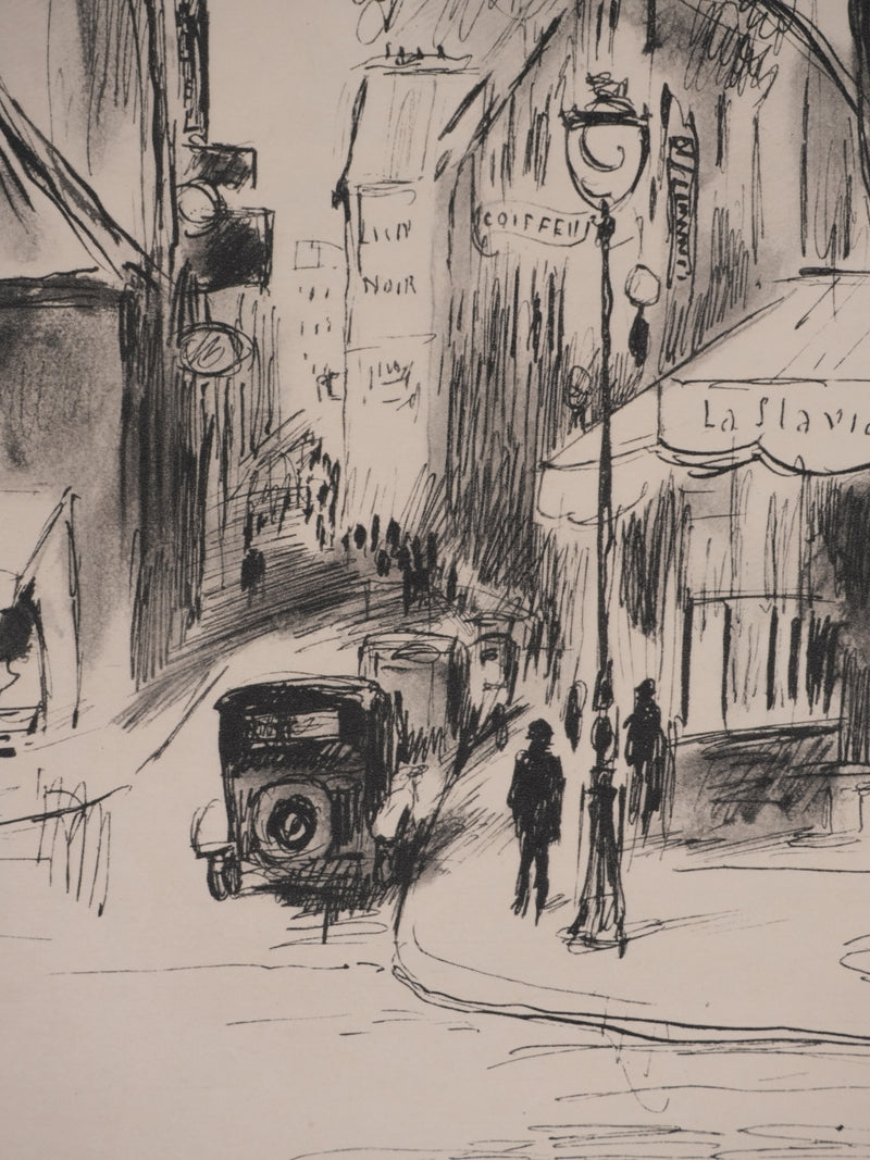 Berthold MAHN : Quartier Latin, Au détour d&