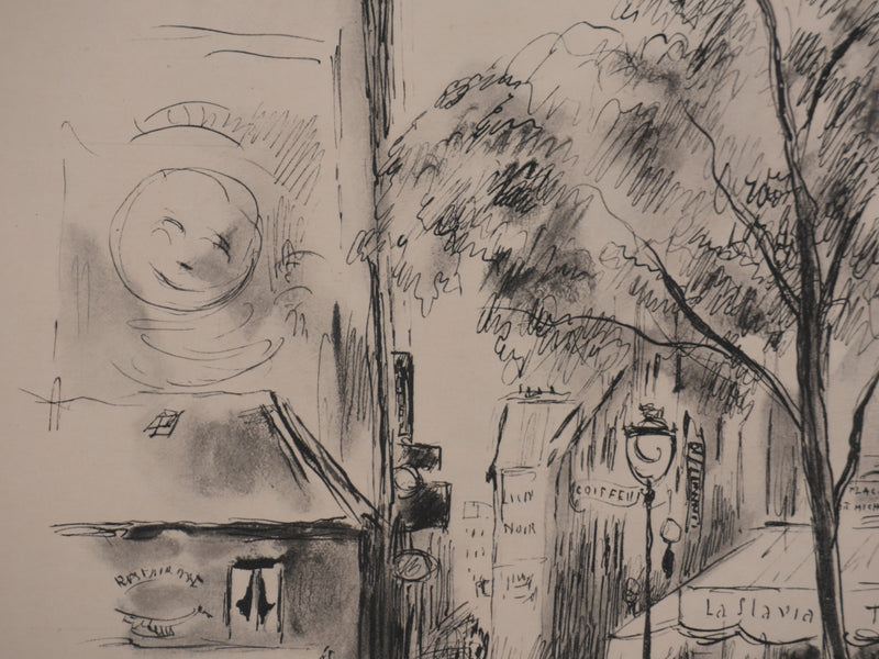 Berthold MAHN : Quartier Latin, Au détour d&