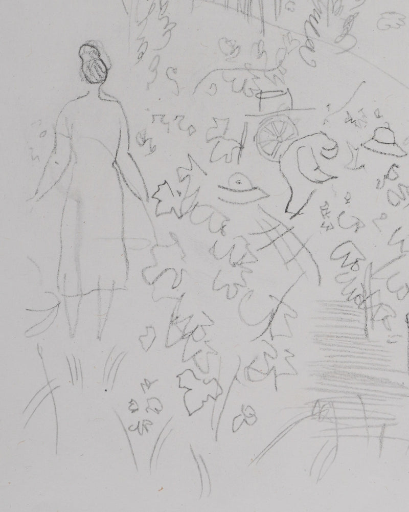 Raoul DUFY : La récolte, Lithographie originale signée