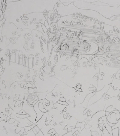 Raoul DUFY : La récolte, Lithographie originale signée