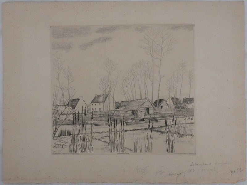 Jean-Emile LABOUREUR : Le marchand d&