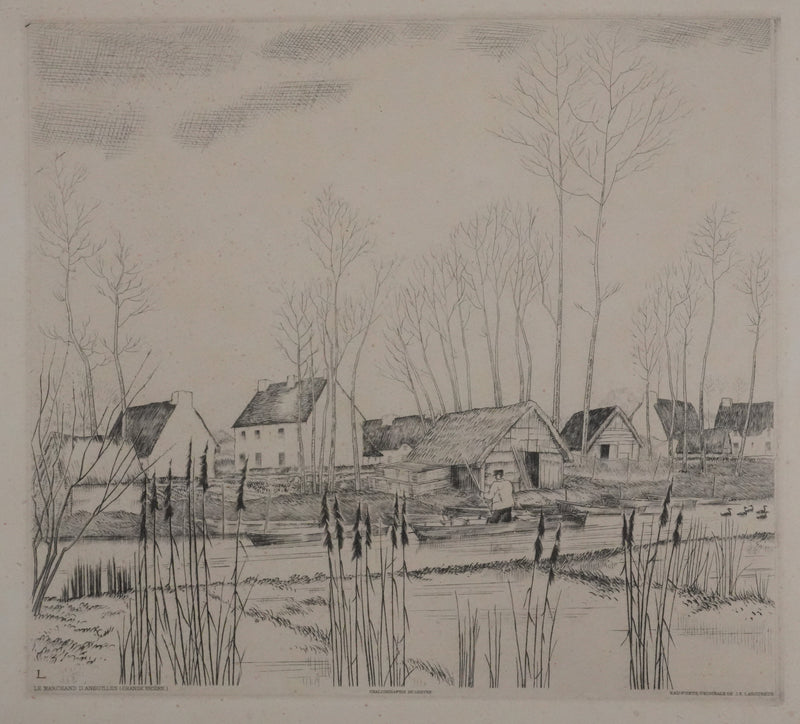 Jean-Emile LABOUREUR : Le marchand d&