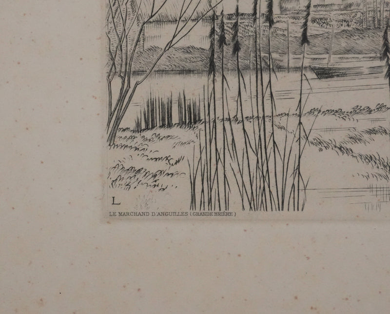 Jean-Emile LABOUREUR : Le marchand d&