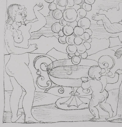 André DERAIN : Offrande à Dionysos, Lithographie originale