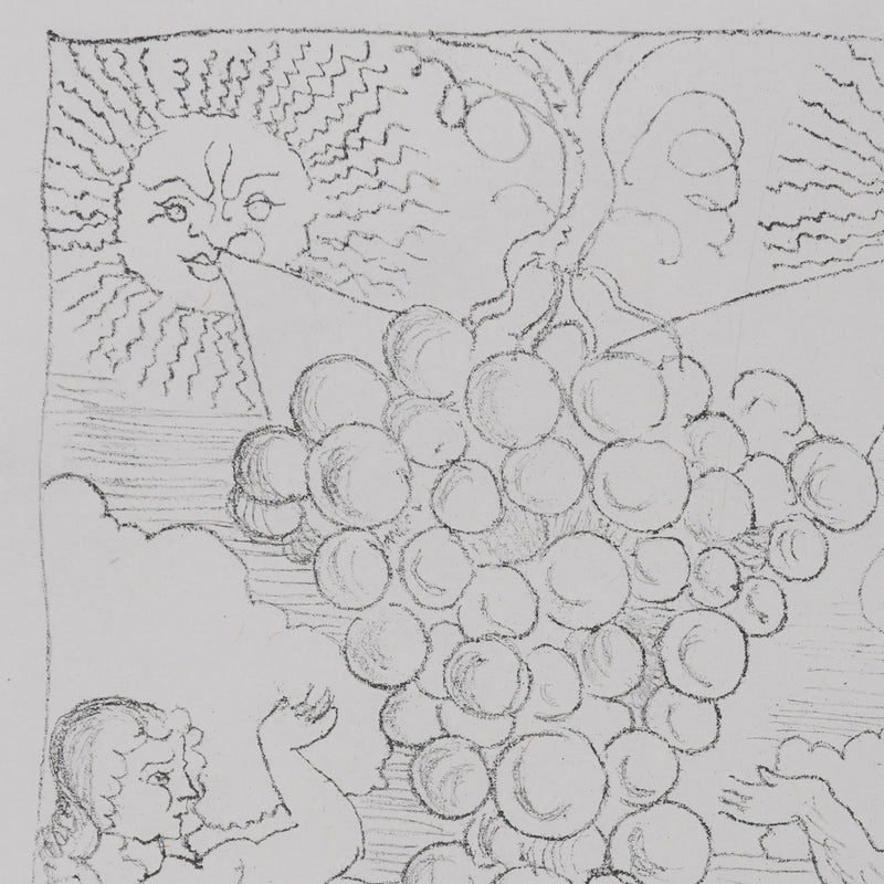 André DERAIN : Offrande à Dionysos, Lithographie originale