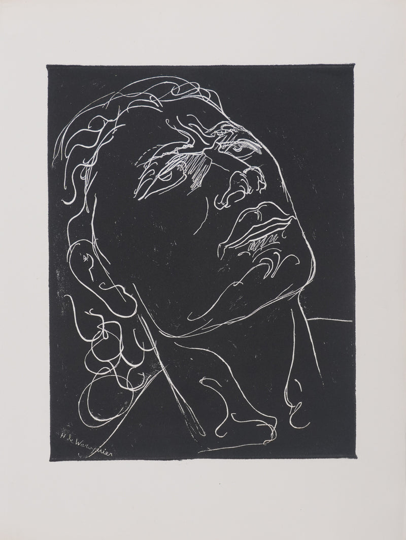 Henry de WAROQUIER :  Portrait dans l&
