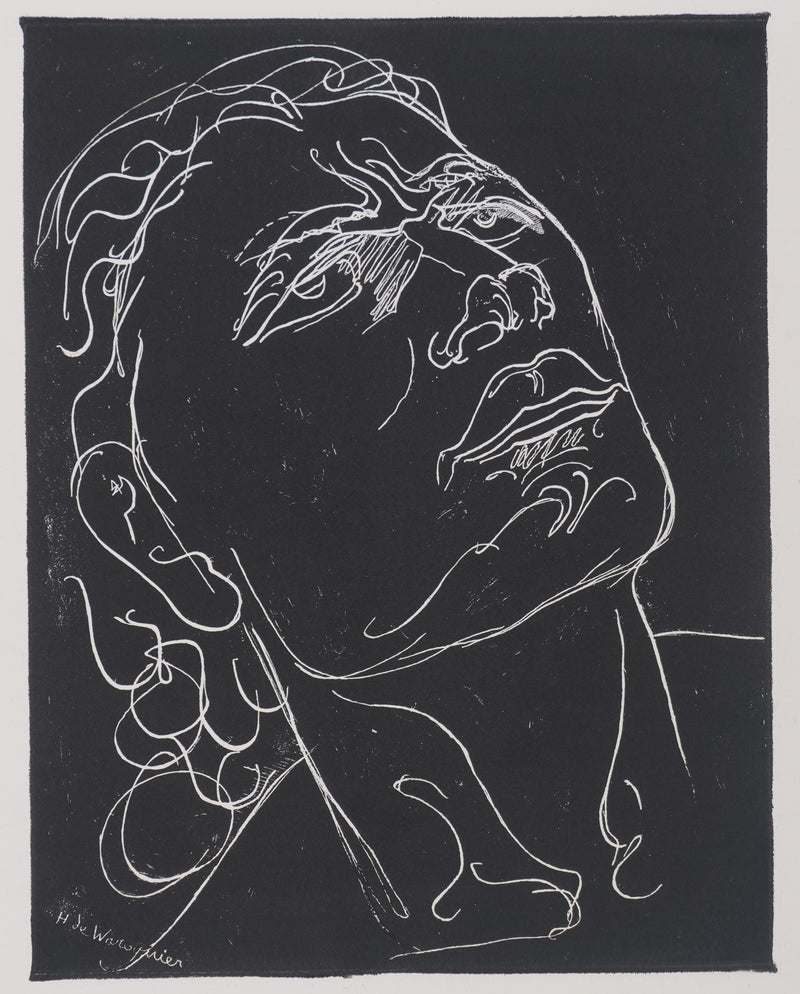 Henry de WAROQUIER :  Portrait dans l&