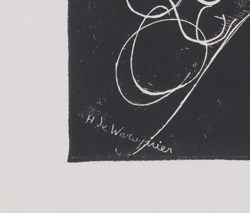 Henry de WAROQUIER :  Portrait dans l&