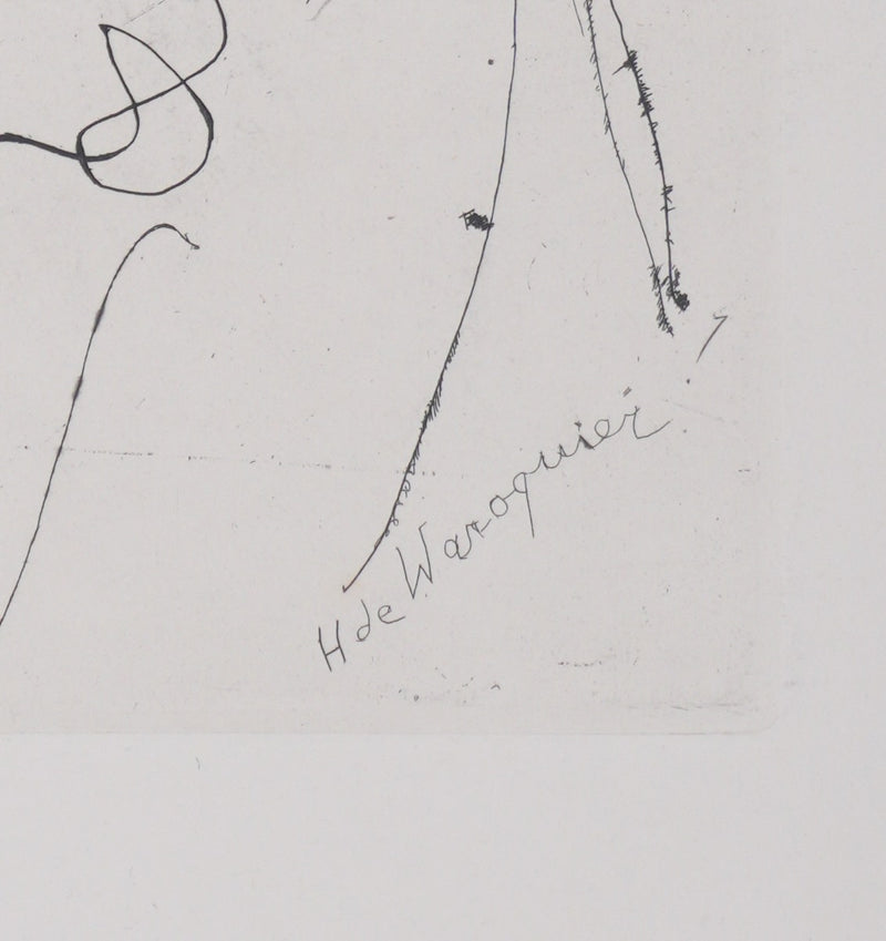 Henry de WAROQUIER : Portrait d&