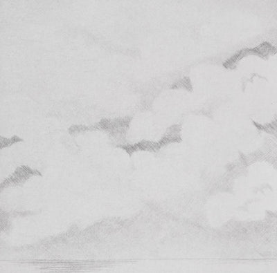 Camille COMBE : Lac norvégien, Gravure originale signée