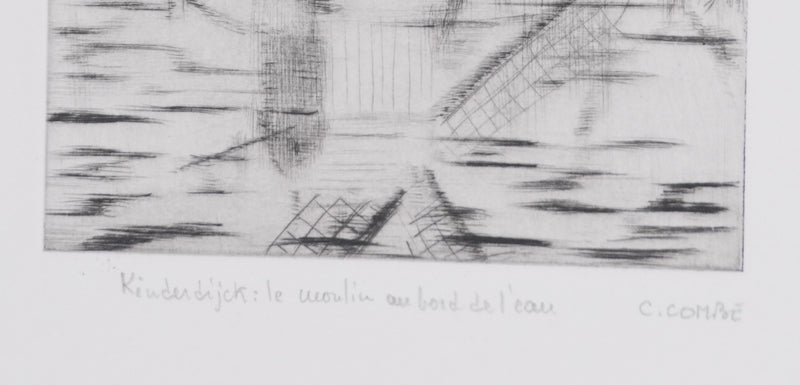 Camille COMBE : Kinderdijk, le moulin au bord de l&
