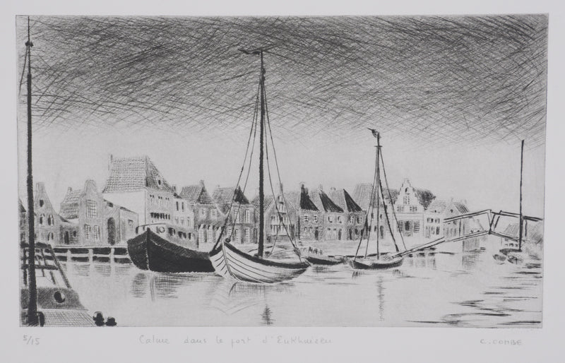 Camille COMBE : Calme dans le port d&