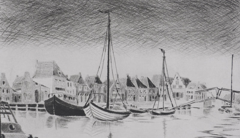 Camille COMBE : Calme dans le port d&