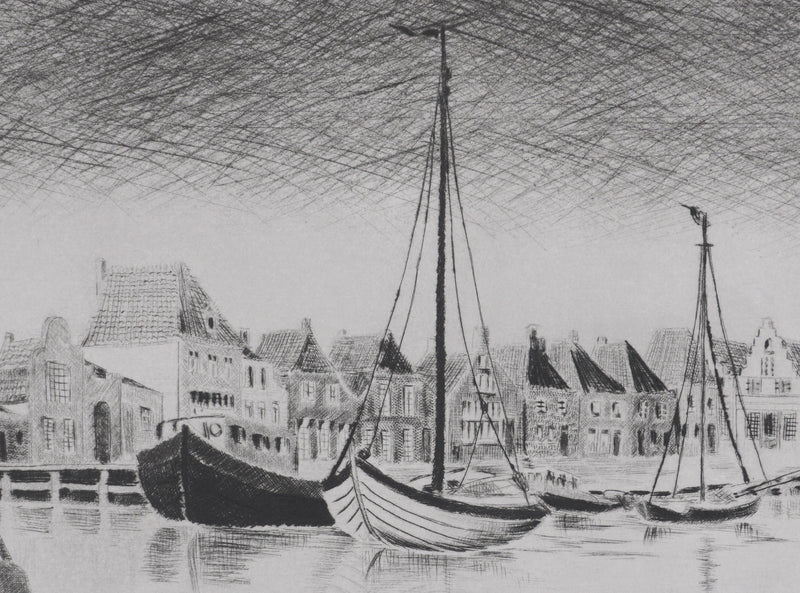 Camille COMBE : Calme dans le port d&