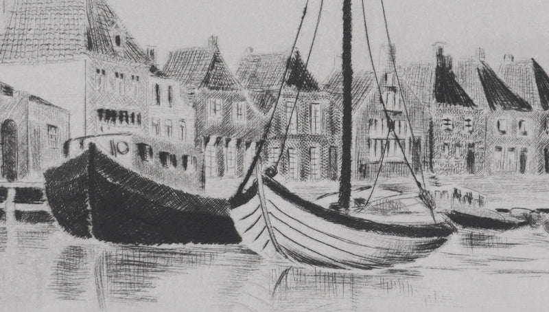 Camille COMBE : Calme dans le port d&