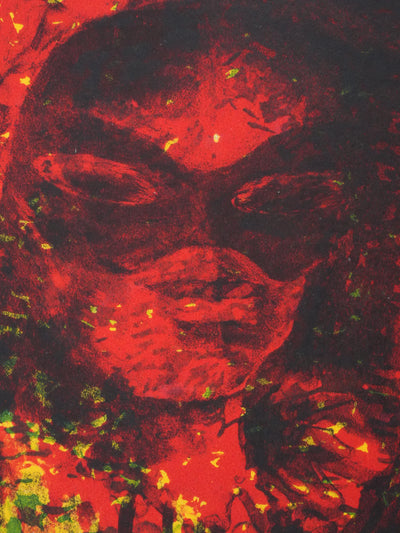 Dang LEBADANG : Le bal masqué, Lithographie originale signée