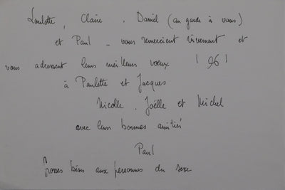 Paul CHARLOT : La rencontre, Lithographie originale signée