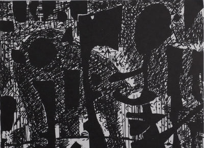 Paul CHARLOT : La rencontre, Lithographie originale signée