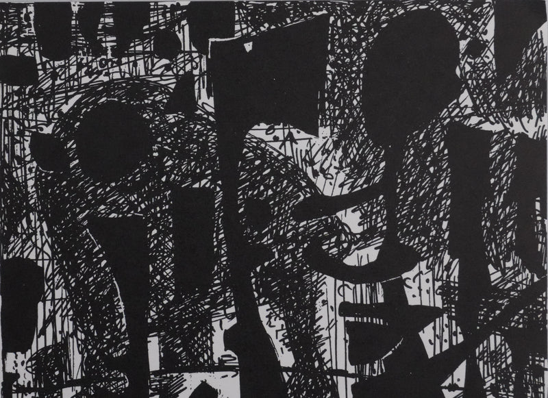 Paul CHARLOT : La rencontre, Lithographie originale signée