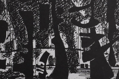 Paul CHARLOT : La rencontre, Lithographie originale signée