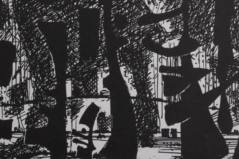 Paul CHARLOT : La rencontre, Lithographie originale signée