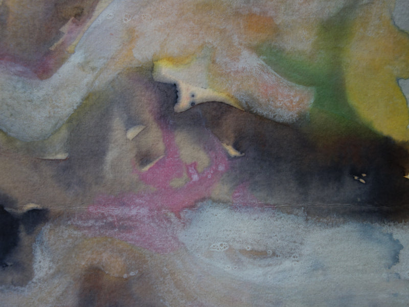Bernard HERZOG : Cartographie d’un rêve, Aquarelle originale signée