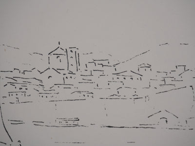 Georges BOINOT : Voyages, Palma de Majorque, Lithographie originale signée