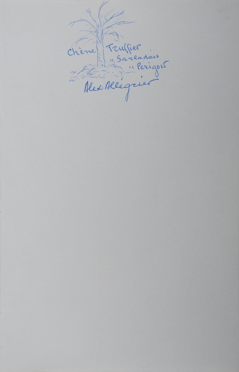 Autographe original de Alex ALLEGRIER (photo de détail 2) - Crédit photo : Galerie Art.Paris