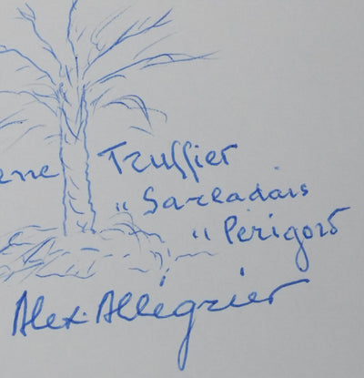 Autographe original de Alex ALLEGRIER (photo de détail 3) - Crédit photo : Galerie Art.Paris