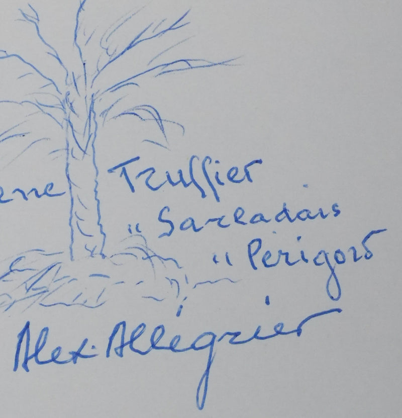 Autographe original de Alex ALLEGRIER (photo de détail 3) - Crédit photo : Galerie Art.Paris