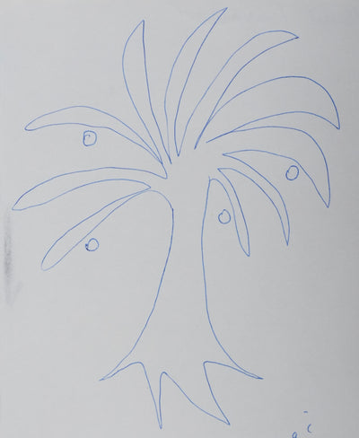 Autographe original de Michel TAURIAC (photo de détail 3) - Crédit photo : Galerie Art.Paris