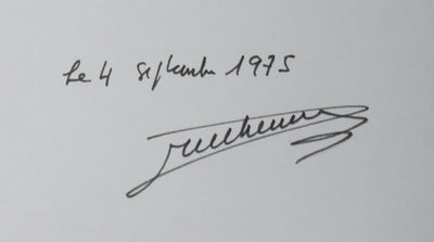 Jean-Paul ETCHEVERRY : L'arbre en noir, Dessin original signé