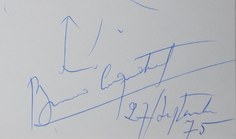 Autographe original de Bruno COQUATRIX (photo de détail 2) - Crédit photo : Galerie Art.Paris