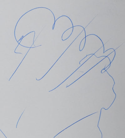 Autographe original de Bruno COQUATRIX (photo de détail 3) - Crédit photo : Galerie Art.Paris