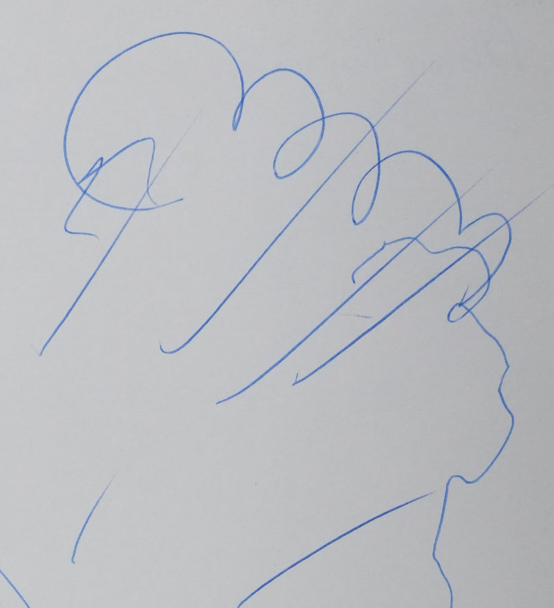 Autographe original de Bruno COQUATRIX (photo de détail 3) - Crédit photo : Galerie Art.Paris