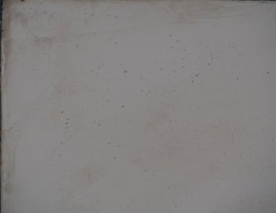 Jan MEIJER : Composition abstraite en noir et blanc, Huile sur toile signée