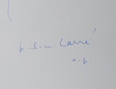 Autographe original de R. P. CARRE (photo de détail 2) - Crédit photo : Galerie Art.Paris