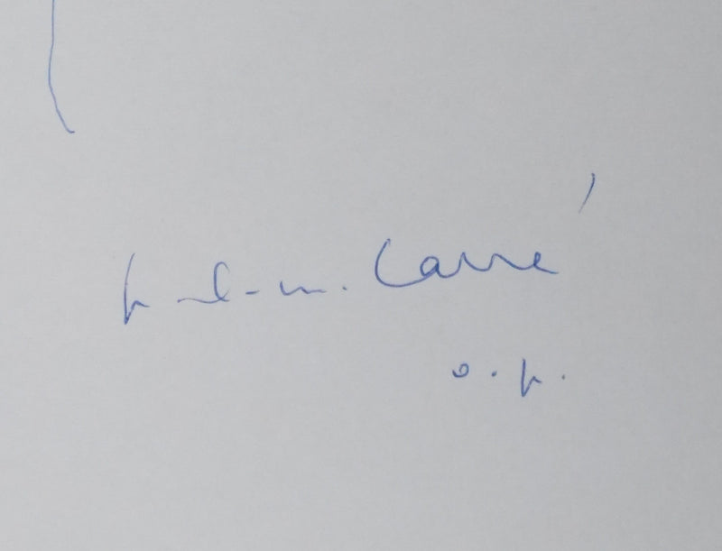 Autographe original de R. P. CARRE (photo de détail 2) - Crédit photo : Galerie Art.Paris